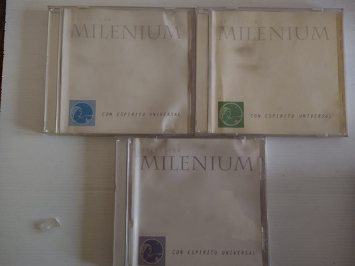 3 Cds Coleccion Fm Milenium Mensajes-canciones-instrumental