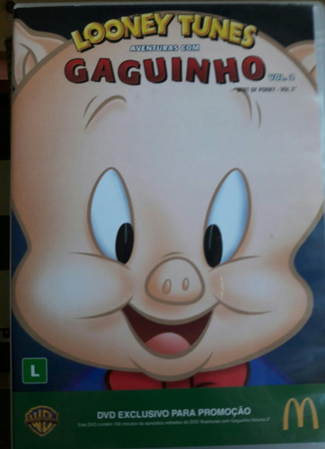 Dvd Looney Tunes As Aventuras Com Gaguinho - Volume Dois 