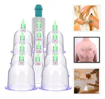 Comprar X5 Ventosas Chinas 12 Ventosas De Vacio Ventosa Para Masajes