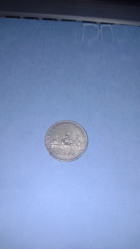 Italia Moneda 500 Liras Plata Año 1958. Muy Bella.circulada