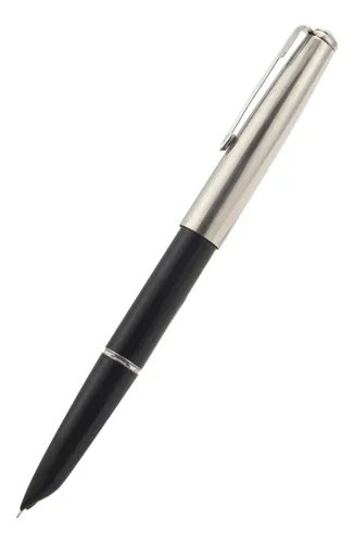 Pluma Estilográfica Hero 616 Con Capucha, Punta Dorada, Barr