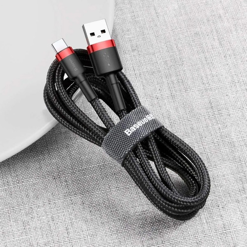 Cable Tipo C 1 Metro Carga Rapida Reforzado Baseus Premium