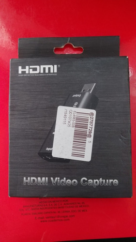 Capturadora Hdmi A Usb