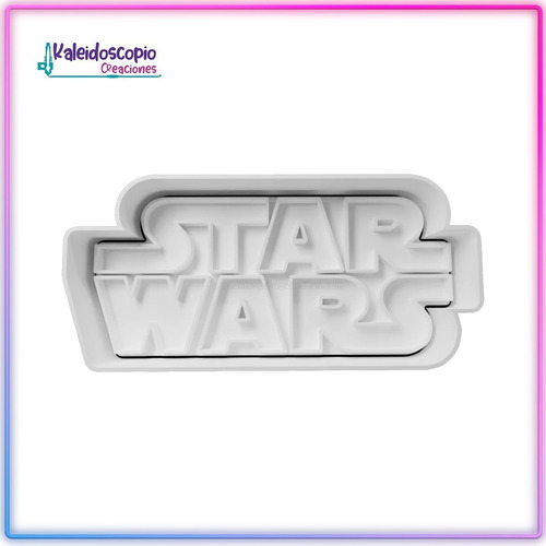 Starwars Logo 10cm Cortador De Galleta Y Fondant