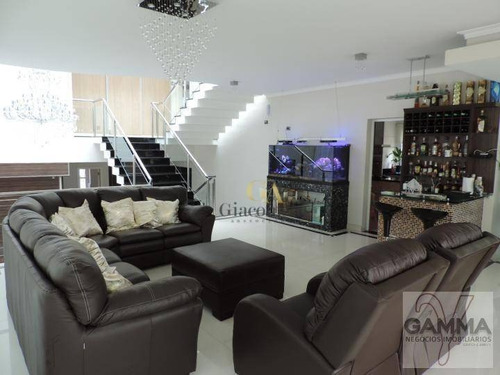 Imagem 15 de 30 de Casa Com 4 Dormitórios À Venda, 498 M² Por R$ 4.500.000,00 - Tamboré - Barueri/sp - Ca0162