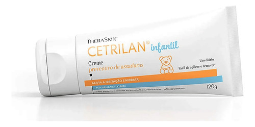 Cetrilan Creme Preventivo De Assaduras Kit Com 2 De 120g