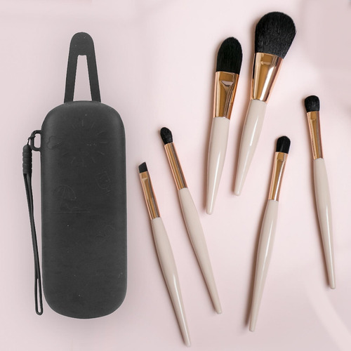 2 Bolsa Para Brochas De Maquillaje, Estuche Portátil De