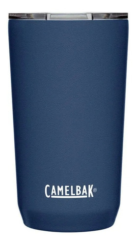 Copo Térmico Com Tampa Thumbler 500ml Camelbak Aço Inox Top Cor Azul Liso