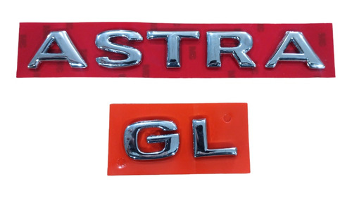 Emblema Tampa Traseira Porta Malas Astra Gl 1999 A 2012