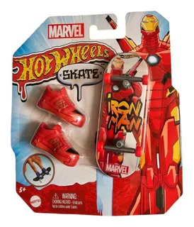 Hot Wheels Skate Patineta + Tenis Tony Hawk 2023 A Escoger Color Ironman