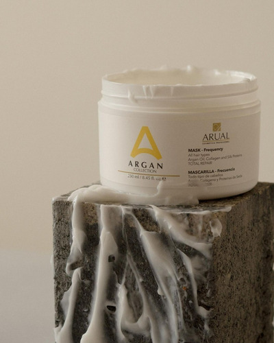 Tratamiento Mascarilla Para Cabello Dañado Arual Argán 1 L
