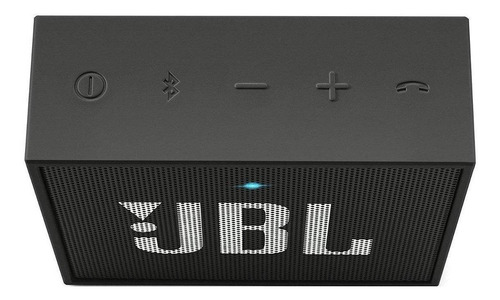 Caixa de som JBL Go portátil sem fio Black