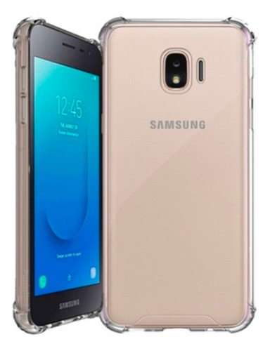Funda Transparente Reforzada Compatible Con Samsung Transparente Samsung J2 Core