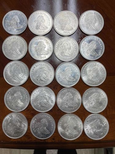 Moneda Liberty 1804 Vendo Colección De 20 Monedas Liberty (Usado)