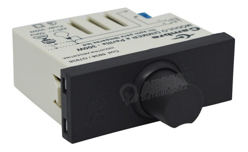 Modulo Dimmer Variador Luz Cambre Gris 300w 7938 220v