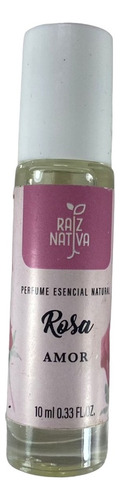 Roll On Rosa Perfume Esencial Natural Raíz Nativa 10ml