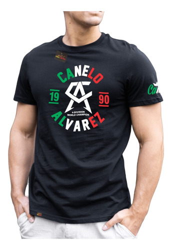 Polera Canelo Alvarez Campeon Del Mundo Boxeo 