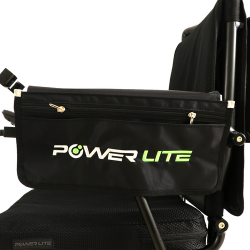 Cadeira De Rodas Motorizada Dobrável Pop Summer Power Lite Cor Laranja
