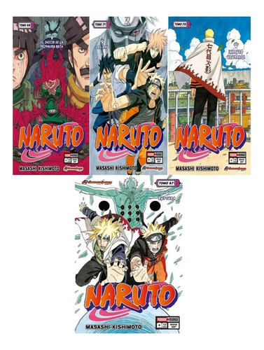 Naruto Manga Tomo A Elegir Panini Kishimoto Español Variedad
