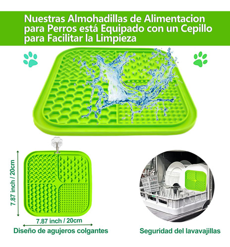 Licking Mat Para Perro Comida - Tapetes Para Comer Para