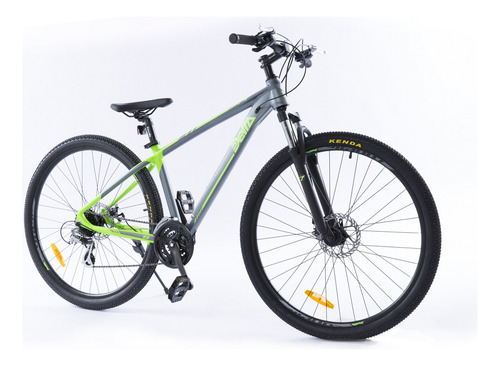 Bicicleta Zanella Delta S 2.40 X Rodado 29 Gris Y Verde