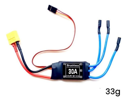Conector T Del Controlador Electrónico De Velocidad Esc 30a