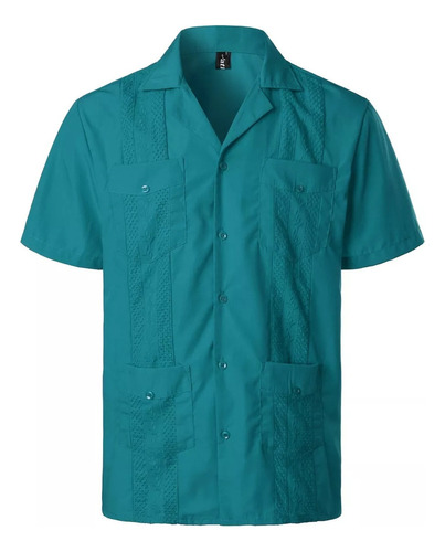 Guayabera Diplomática Yucateca Mod. Abalá Manga Corta 2023