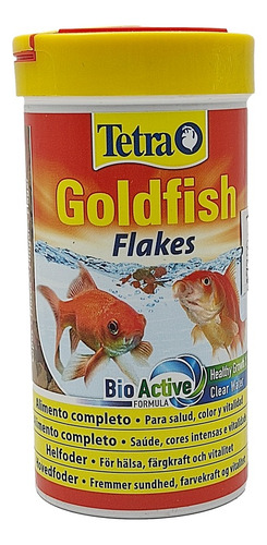 Hojuelas Escamas Peces Agua Fria Tetra Goldfish 250 Ml 