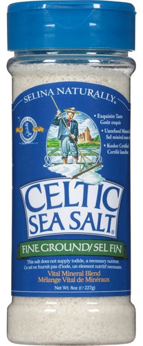 Selina Naturally Celtic Sea Salt Sal De Mar 227g