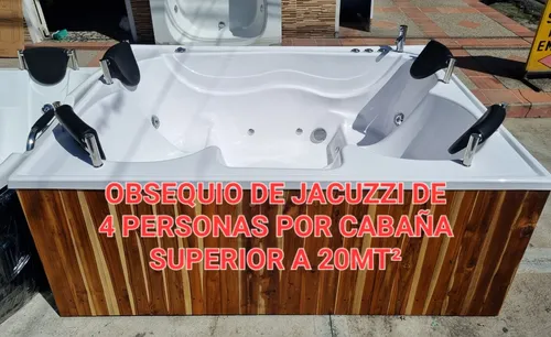 Construccion De Cabañas $ 1.777.000 Mt2 Obsequio Jacuzzi