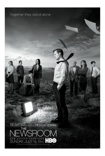 The Newsroom Segunda Temporada Completa 3 Dvd's&-.