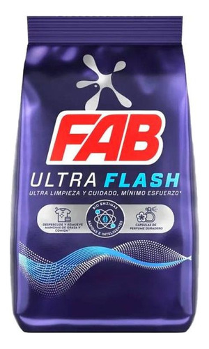 Jabon Fab Ultra Flash De 3 Kg - - g a $13