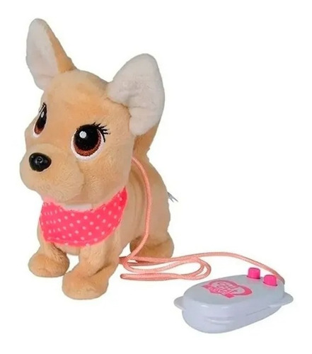 Imagen 1 de 1 de Chichi Love Perrito Peluche R/c Camina Puppy Friends 3243
