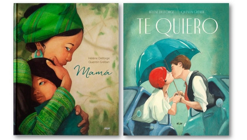 * 2 Libros Helene Delforge * Te Quiero + Mama