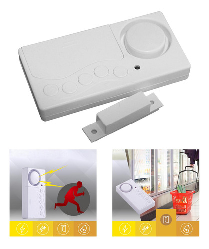 Sensor De Puerta Alarma Alarma De Seguridad Antirrobo Para