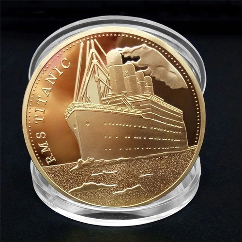 Moneda Conmemorativa Al Hundimiento Del Titanic