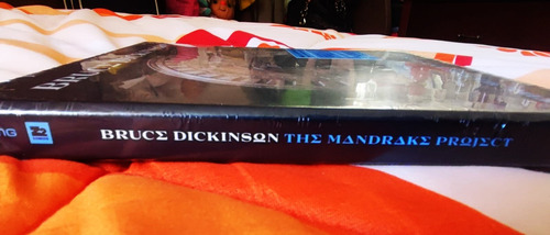Bruce Dickinson Cd + Comic Mandrake Project Iron Maiden