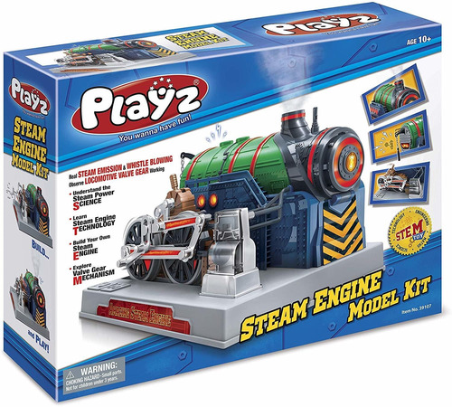 Playz Tren De Vapor Motor Modelo Kit Para Construir Para Los