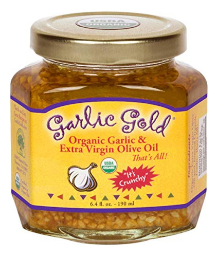 Especcias - Garlic Gold, Usda Organic Toasted Crunchy Garlic