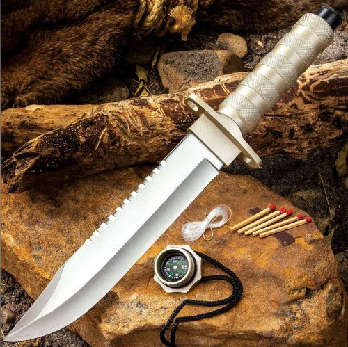 Cuchillo Black Legion Survival Militar Sobrevivencia Selva