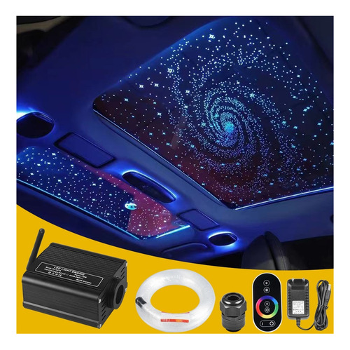 Control Remoto Táctil, Motor De Luz De Fibra Óptica Rgb De