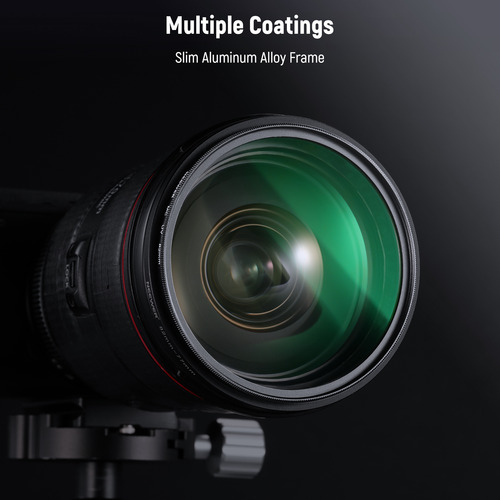 Kit De Filtros De Lentes Neewer Uv, Cpl Y Nd4 De 82 Mm Con B