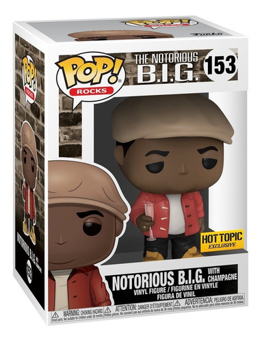 Funko Pop! Notorious Big With Champagne Exclusive