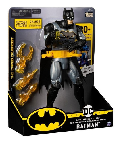 Batman Deluxe Figura Articulada 30cm Original Ar1 67809