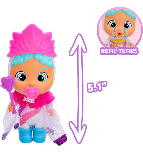 Playset Bebes Llorones Castillo De Cristal De Elodie