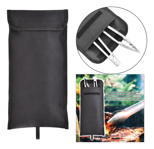 3 Bolsa De Almacenamiento De Herramientas Para Barbacoa,