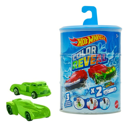 Hot Wheels Color Reveal 2 Autos Sorpresa Mattel Color Vs Vs