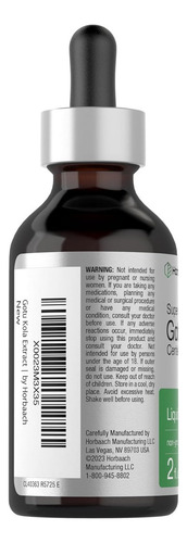 Extracto De Gotu Kola Horbäach 59 Ml