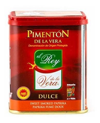 Paprika - Rey De La Vera, Pimentón Dulce Ahumado, 2,6 Onza.