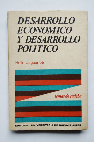 Desarrollo Económico Desarrollo Político D3 Jaguaribe Helio